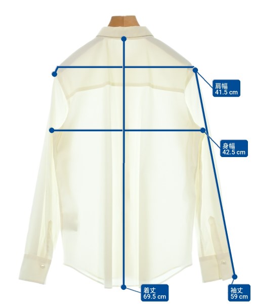 BRUNELLO CUCINELLI（ブルネロ　クチネリ）カジュアルシャツ 白 サイズ:M レディース/2200721929064