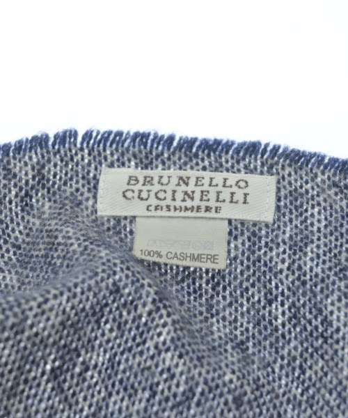 BRUNELLO CUCINELLI（ブルネロ　クチネリ）ストール 紺 サイズ:- レディース/2200719479106