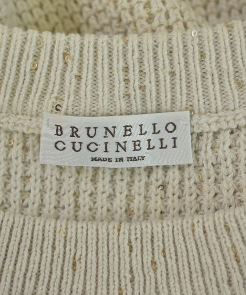 BRUNELLO CUCINELLI（ブルネロ　クチネリ）ニット・セーター ベージュ サイズ:M レディース/2200726340093
