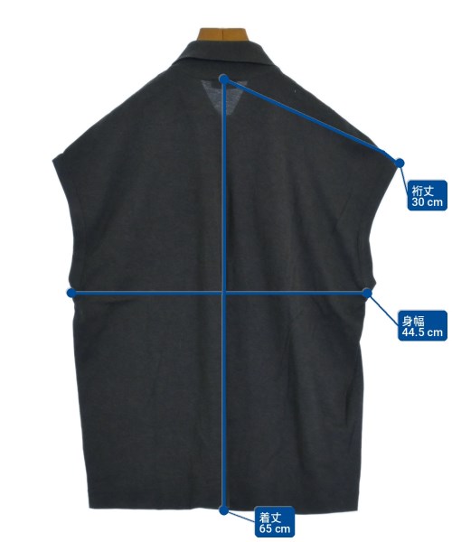 BRUNELLO CUCINELLI（ブルネロ　クチネリ）ポロシャツ グレー サイズ:M レディース/2200726340109