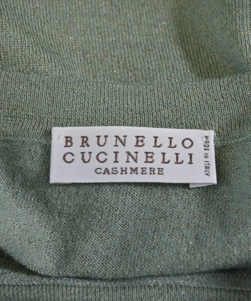 BRUNELLO CUCINELLI（ブルネロ　クチネリ）ニット・セーター 緑 サイズ:S レディース/2200726340116