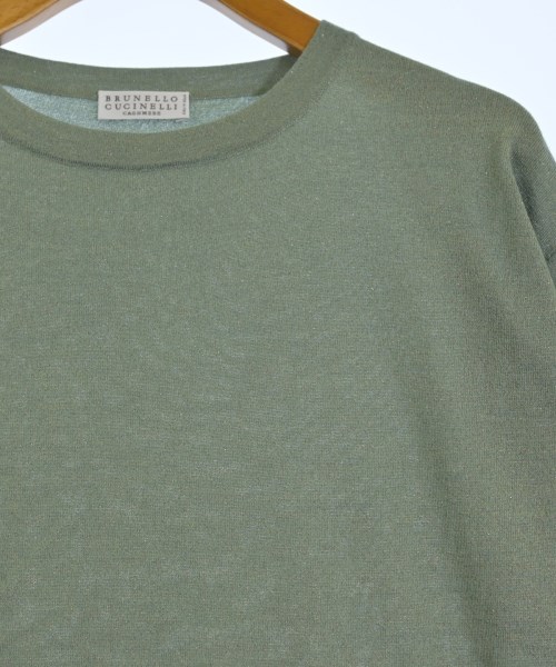 BRUNELLO CUCINELLI（ブルネロ　クチネリ）ニット・セーター 緑 サイズ:S レディース/2200726340116
