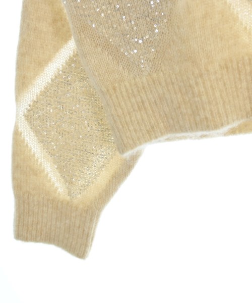 BRUNELLO CUCINELLI（ブルネロ　クチネリ）ニット・セーター ベージュ サイズ:M レディース/2200726340154