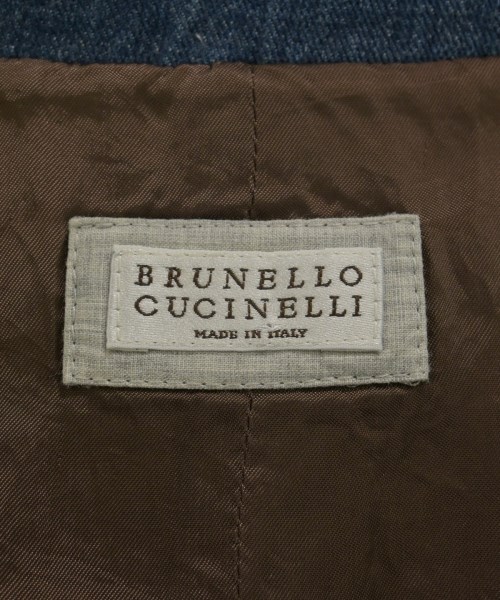 BRUNELLO CUCINELLI（ブルネロ　クチネリ）カジュアルシャツ 青 サイズ:50(XL位) メンズ/2200727487025