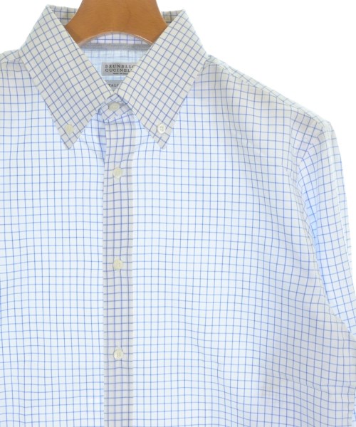 BRUNELLO CUCINELLI（ブルネロ　クチネリ）ドレスシャツ 白 サイズ:M メンズ/2200723709053