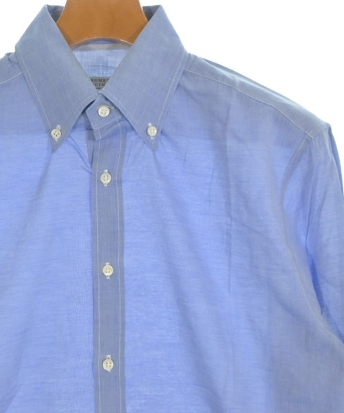 BRUNELLO CUCINELLI（ブルネロ　クチネリ）ドレスシャツ 青 サイズ:M メンズ/2200723709077