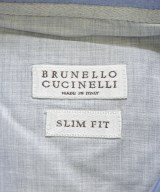 BRUNELLO CUCINELLI（ブルネロ　クチネリ）ドレスシャツ 青 サイズ:M メンズ/2200723709077