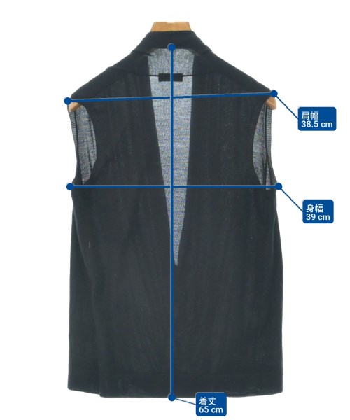 BRUNELLO CUCINELLI（ブルネロ　クチネリ）ベスト/ノースリーブ 黒 サイズ:M レディース/2200728576070