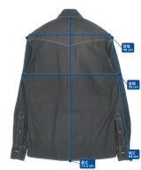 BRUNELLO CUCINELLI（ブルネロ　クチネリ）カジュアルシャツ グレー サイズ:XS メンズ/2200728350014