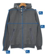 BRUNELLO CUCINELLI（ブルネロ　クチネリ）パーカー グレー サイズ:S メンズ/2200682403313