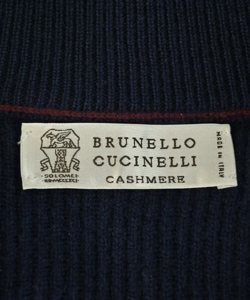 BRUNELLO CUCINELLI（ブルネロ　クチネリ）ニット・セーター 紺 サイズ:-(S位) メンズ/2200682403320