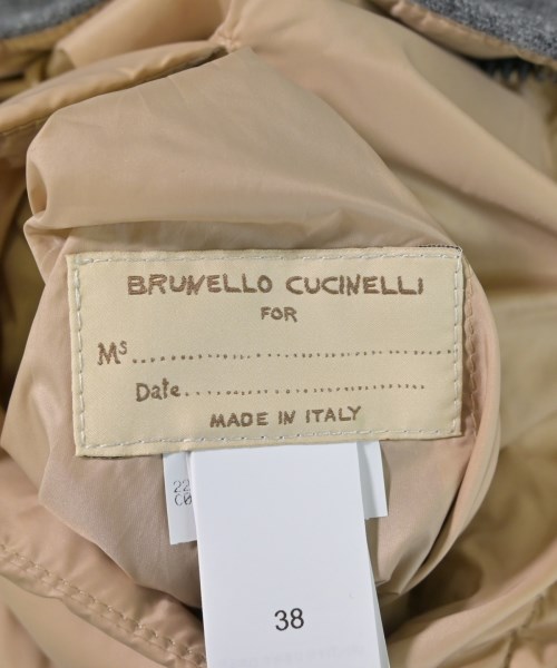 BRUNELLO CUCINELLI（ブルネロ　クチネリ）ダウンジャケット/ダウンベスト グレー サイズ:38(S位) レディース/2200673259066
