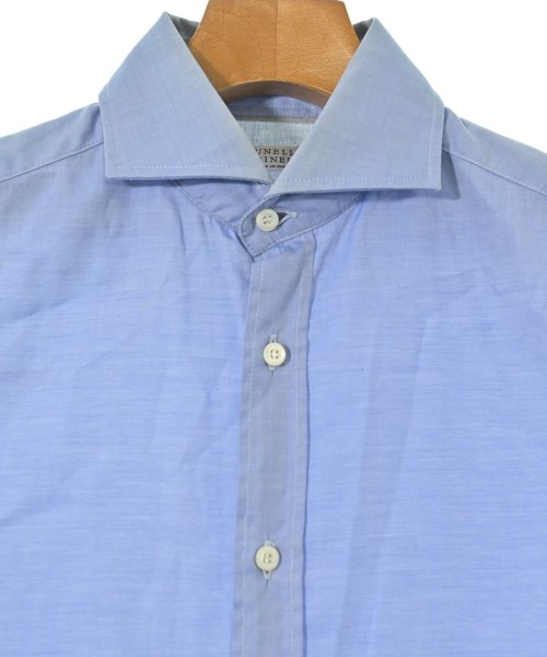 BRUNELLO CUCINELLI（ブルネロ　クチネリ）ドレスシャツ 青 サイズ:XS メンズ/2200684684062