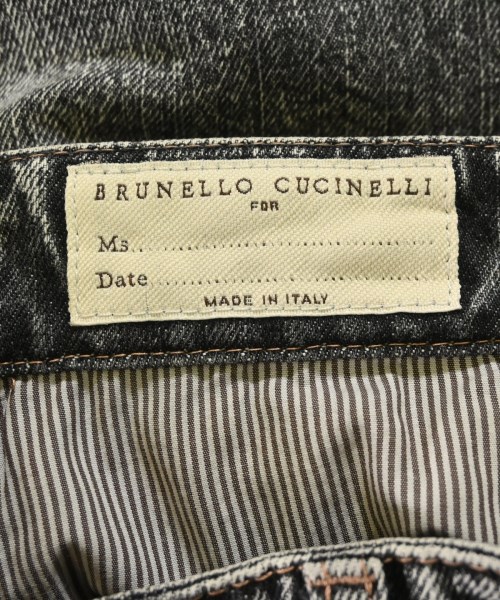 BRUNELLO CUCINELLI（ブルネロ　クチネリ）デニムパンツ 黒 サイズ:40(M位) レディース/2200680226051