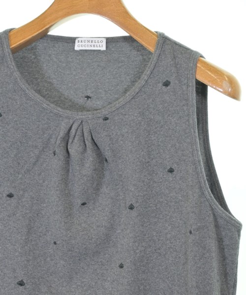 BRUNELLO CUCINELLI（ブルネロ　クチネリ）タンクトップ グレー サイズ:XXL レディース/2200686508076