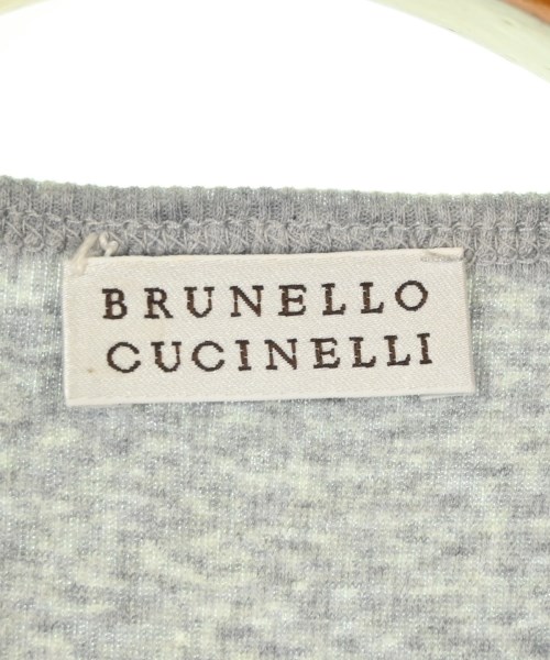 BRUNELLO CUCINELLI（ブルネロ　クチネリ）Tシャツ・カットソー グレー サイズ:XL レディース/2200686508083