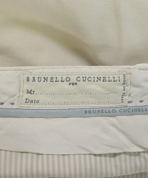 BRUNELLO CUCINELLI（ブルネロ　クチネリ）カーゴパンツ 白 サイズ:44(S位) メンズ/2200686546030