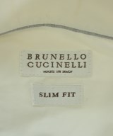 BRUNELLO CUCINELLI（ブルネロ　クチネリ）カジュアルシャツ 白 サイズ:M メンズ/2200687896035
