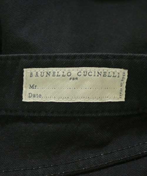 BRUNELLO CUCINELLI（ブルネロ　クチネリ）デニムパンツ 黒 サイズ:44(S位) メンズ/2200687896103