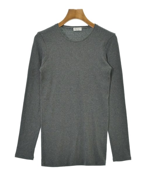 BRUNELLO CUCINELLI(ブルネロ　クチネリ)Tシャツ・カットソー グレー サイズ:M/2200686093114