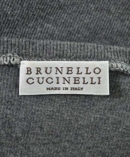 BRUNELLO CUCINELLI（ブルネロ　クチネリ）Tシャツ・カットソー グレー サイズ:M レディース/2200686093114