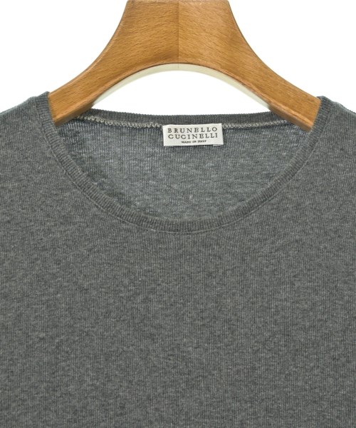 BRUNELLO CUCINELLI（ブルネロ　クチネリ）Tシャツ・カットソー グレー サイズ:M レディース/2200686093114