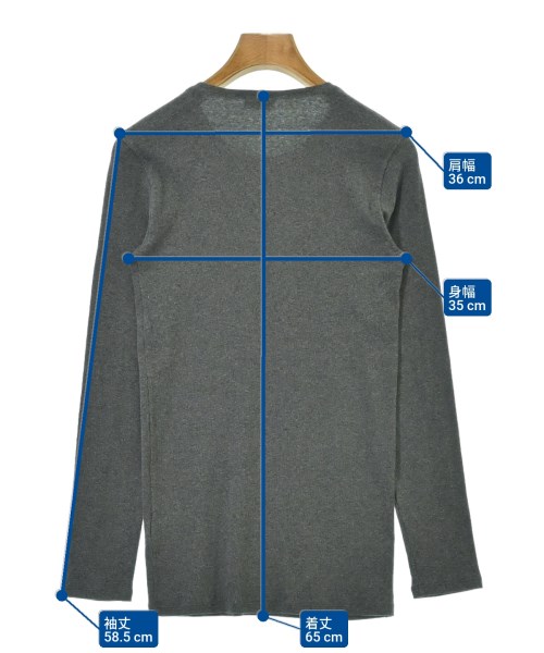 BRUNELLO CUCINELLI（ブルネロ　クチネリ）Tシャツ・カットソー グレー サイズ:M レディース/2200686093114