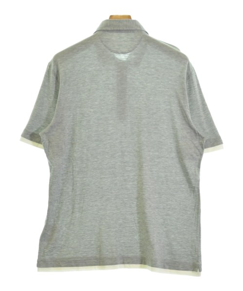 BRUNELLO CUCINELLI（ブルネロ　クチネリ）ポロシャツ グレー サイズ:L メンズ/2200687078400