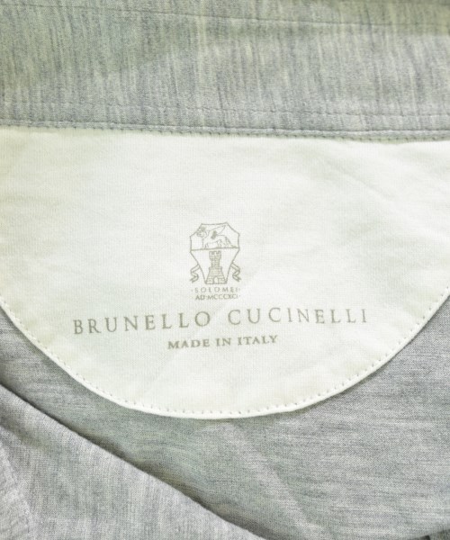 BRUNELLO CUCINELLI（ブルネロ　クチネリ）ポロシャツ グレー サイズ:L メンズ/2200687078400