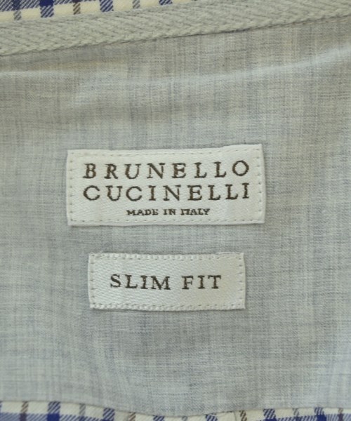 BRUNELLO CUCINELLI（ブルネロ　クチネリ）ドレスシャツ 白 サイズ:XS メンズ/2200683286403