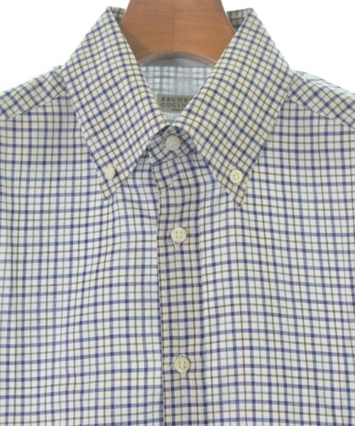 BRUNELLO CUCINELLI（ブルネロ　クチネリ）ドレスシャツ 白 サイズ:XS メンズ/2200683286403