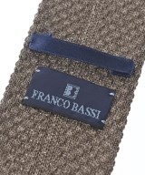 FRANCO BASSI（フランコ　バッシ）ネクタイ 茶 サイズ:- メンズ/2200706289084
