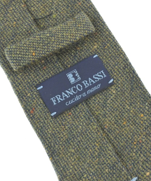 FRANCO BASSI（フランコ　バッシ）ネクタイ カーキ サイズ:- メンズ/2200708788110