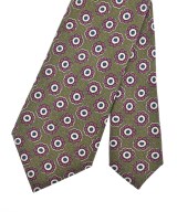 FRANCO BASSI（フランコ　バッシ）ネクタイ カーキ サイズ:- メンズ/2200662496205