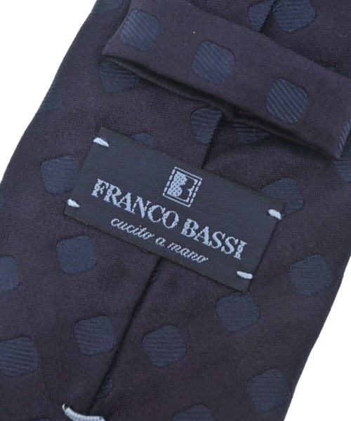 FRANCO BASSI（フランコ　バッシ）ネクタイ 紫 サイズ:- メンズ/2200719450556