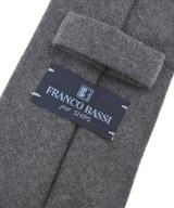 FRANCO BASSI（フランコ　バッシ）ネクタイ グレー サイズ:- メンズ/2200720341096