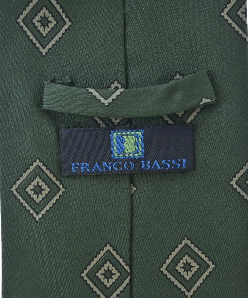 FRANCO BASSI（フランコ　バッシ）ネクタイ 緑 サイズ:- メンズ/2200725181062