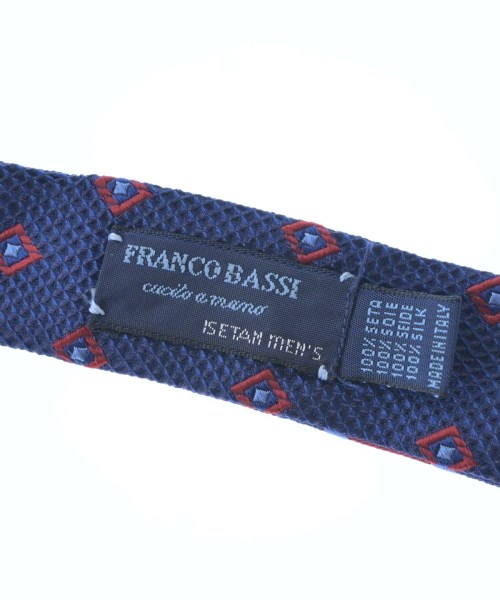 FRANCO BASSI（フランコ　バッシ）ネクタイ 紺 サイズ:- メンズ/2200690572186