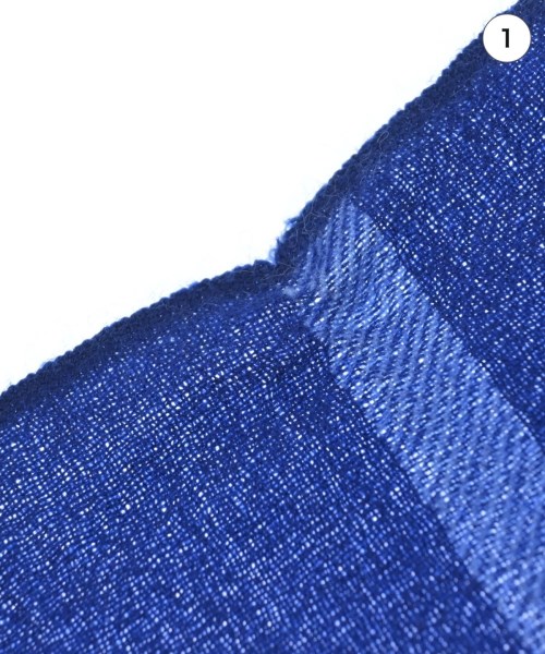 Manifatture Cravatte（マニファトーレ　クラバッテ）マフラー 青 サイズ:- メンズ/2200659871114