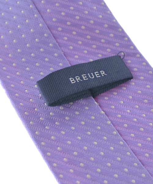 BREUER（ブリューワー）ネクタイ 紫 サイズ:- メンズ/2200629304123