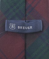 BREUER（ブリューワー）ネクタイ 赤 サイズ:- メンズ/2200650557093