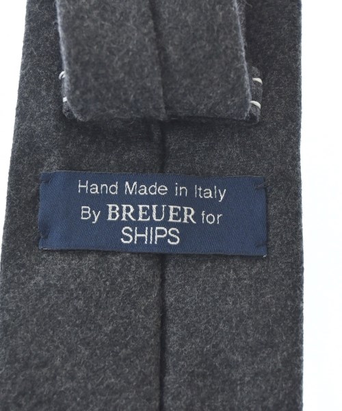BREUER（ブリューワー）ネクタイ グレー サイズ:- メンズ/2200726893186