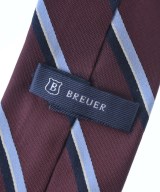 BREUER（ブリューワー）ネクタイ 赤 サイズ:- メンズ/2200690572254