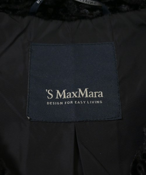 'S Max Mara（エス　マックス　マーラ）カジュアルジャケット 黒 サイズ:40(M位) レディース/2200639557052