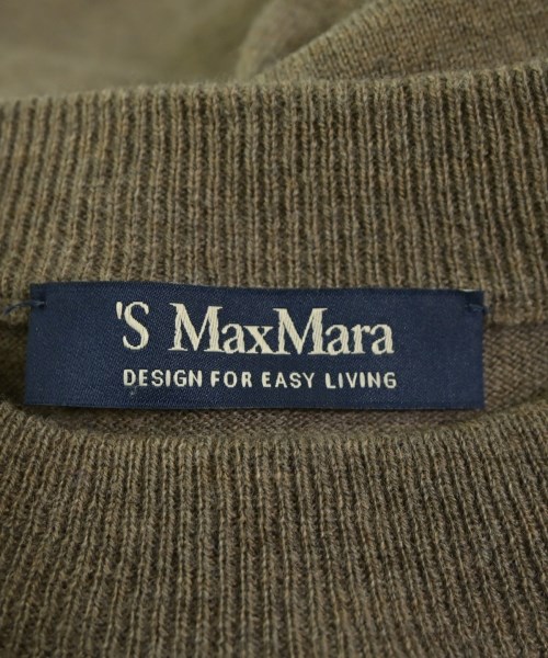 'S Max Mara（エス　マックス　マーラ）ニット・セーター 茶 サイズ:S レディース/2200643482036