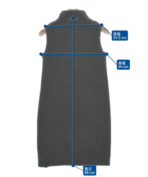 'S Max Mara（エス　マックス　マーラ）ワンピース グレー サイズ:S レディース/2200622562032