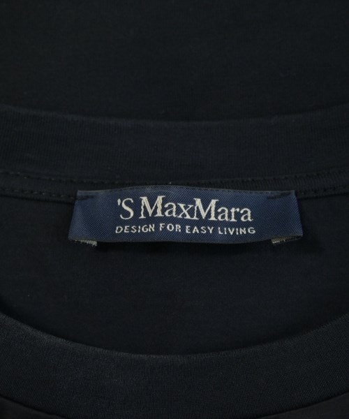 'S Max Mara（エス　マックス　マーラ）Tシャツ・カットソー 黒 サイズ:38(S位) レディース/2200623318201