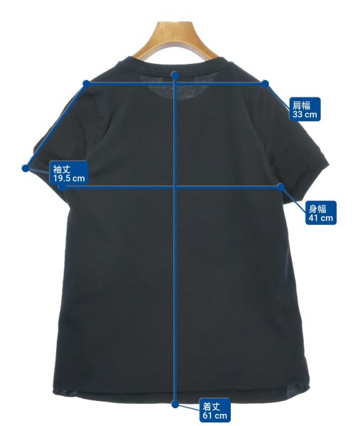 'S Max Mara（エス　マックス　マーラ）Tシャツ・カットソー 黒 サイズ:38(S位) レディース/2200623318201