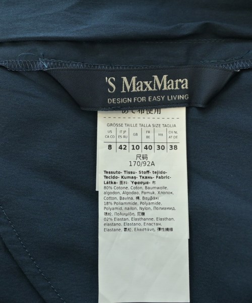 'S Max Mara（エス　マックス　マーラ）ワンピース 紺 サイズ:42(M位) レディース/2200621146035