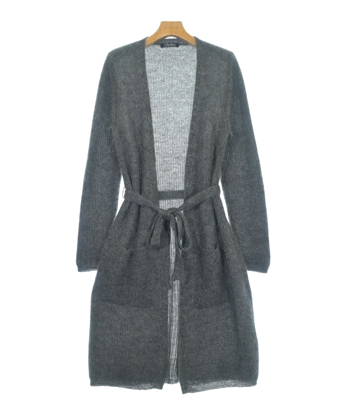 S Max Mara（エス マックス マーラ）カーディガン グレー サイズ:M